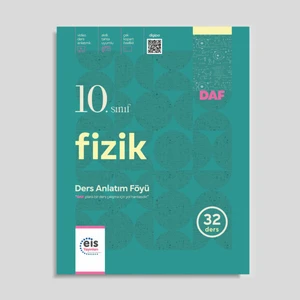 Eis Yayınları 10.sınıf Fizik DAF - 2025-2026 Sınav Bilgisi: TYT - AYT, Ciltli Kitap