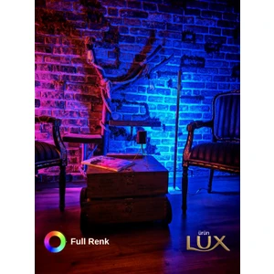 LED Lambader 100 cm Bluetooth Özellikli Mobil Kontrol Sese ve Müziğe Duyarlı Sınırsız Renk