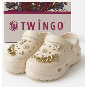 Norel Street Twıngo 205 Yüksek Taban Taşlı Terlik  Cross  Terlik Bayan Hastane Plaj Günlük Kullanım