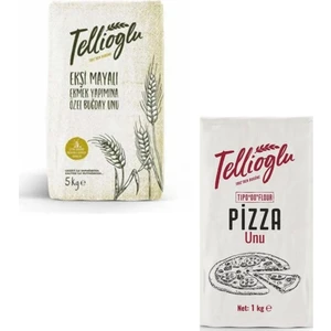 5 Kg Ekşi Mayalı Un/ 1 Kg Pizza Unu 2'Li Set