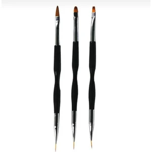 Nail Art Çizim ve Jel Fırça 3lü Tırnak Çizim Fırçası