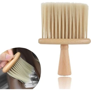   Araba Için Ahşap Saplı Yumuşak Kıl Fırça Detaylı Toz Alma Temizleme Fırçası