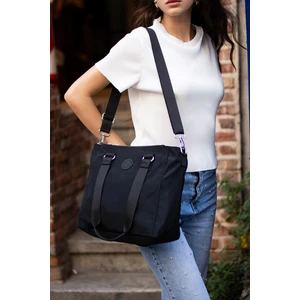 Sn 4012 Suya Dayanıklı Çok Bölmeli Krinkıl Çanta Kol Çantası Omuz