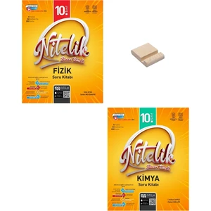 Nitelik Yayınları 10. Sınıf Beceri Temelli Fizik ve Kimya Soru Bankası + Telefon Tutucu