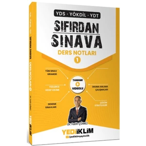 Yds Yökdil Ydt Sıfırdan Sınava Tamamı Videolu Ders Notları 1. Kitap