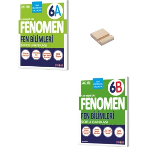 Fenomen Yayıncılık 6. Sınıf A ve B Serisi Fen Bilimleri Soru Bankaları + Telefon Tutucu