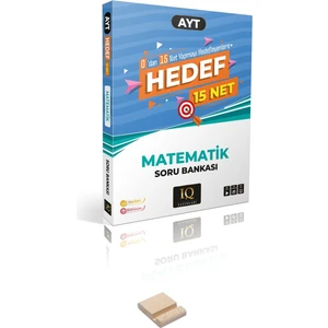 Iq Yayınları Ayt Hedef 15 Net Matematik Soru Bankası ve Telefon Tutucu