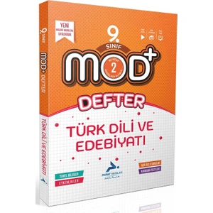 9. Sınıf Mod Türk Dili ve Edebiyatı Defter