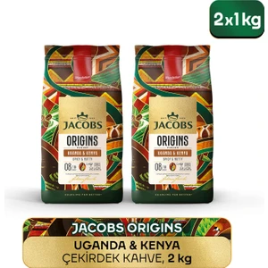 Origins Uganda & Kenya Çekirdek Kahve 1 kg x 2 Adet