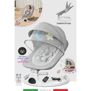 Movibaby Hareket Sensörlü Otomatik Ana Kucağı-Grey