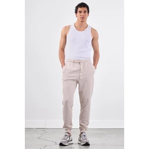 Bej Erkek Eşofman Altı - Regular Fit