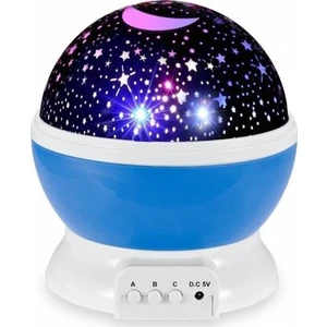 Star Master Dönen Projeksiyon Işıklı LED Yıldızlar Gece Lambası
