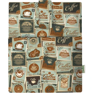 Kahve Pul 207-MONA Cepli Kitap Kılıfı 20X25
