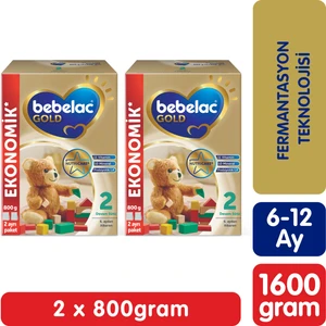 Gold 2 Devam Sütü 6-9 Ay 800 Gr x 2 Adet 1600 Gr