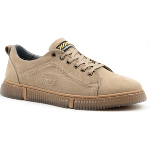 Drexton Hakiki Deri Kum Nubuk Sneaker Rahat Ortopedik Günlük Erkek Ayakkabı