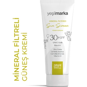 Mineral Filtreli Güneş Kremi 30 Faktör (Spf)