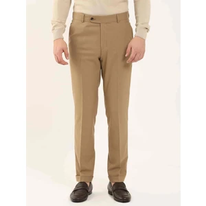 Camel Erkek Regular Fit Düz Klasik Pantolon