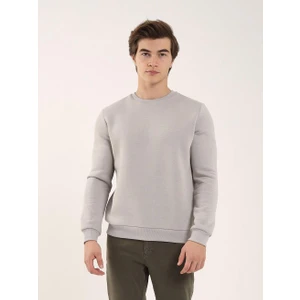 Taş Erkek Regular Fit Bisiklet Yaka Sweatshirt