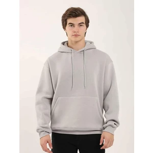 Taş Erkek Regular Fit Kapüşonlu Sweatshirt