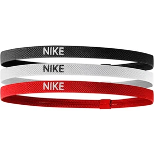 Elastik Saç Bandı 3 lü Paket Kırmızı-Beyaz-Siyah