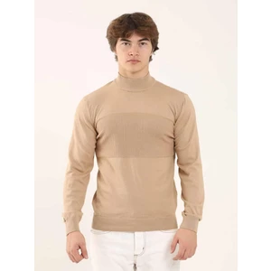 Camel Erkek Regular Fit Dik Yaka Triko - 90639