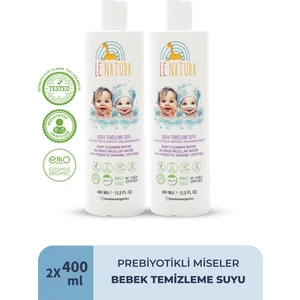 Le Natura Durulanmayan Misseler Bebek Temizleme Suyu- 2 x 400 ml