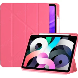 Apple iPad Air 11INÇ M2/m3 2025-2024 Kılıf Kalem Şarj Bölmeli Case
