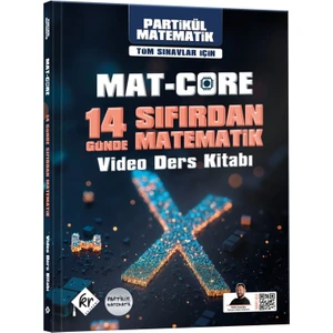 Partikül Matematik Mat-Core 14 Günde Sıfırdan Matematik Video Ders Kitabı Kr Akademi Yayınları