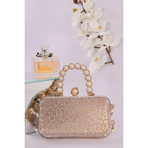 Weem Bag 714 Inci Saplı Desenli Abiye Çanta