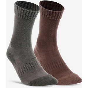 Solognac Pamuklu Uzun Çorap - Avcılık ve Doğa Gözlemi - 2 Çift - Act 100