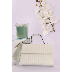 Weem Bag 408 Çizgili Çupra Saplı Taşlı Abiye Çanta