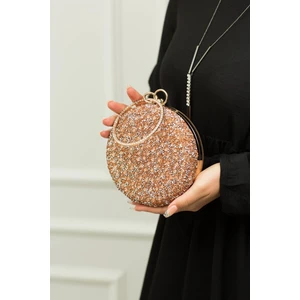 Weem Bag 167 Sıvama Taşlı Bilezik Abiye Çanta | Gösterişli Abiye Çanta