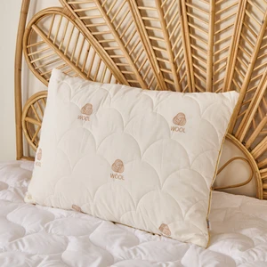 Soft Yün Yastık - Beyaz - 50X70 cm