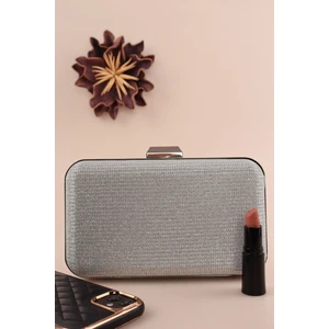 Weem Bag 237 Çizgili Oval Kasa Abiye Çanta