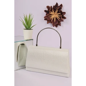 Weembag Çizgili Çupra Metal Saplı Madrid Kadın Çanta