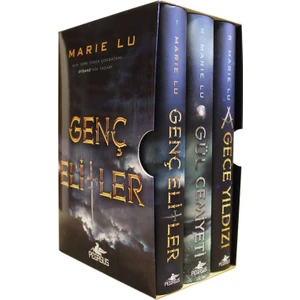 Genç Elitler Serisi Kutulu Özel Set - Marie Lu (Ciltli) İmzalı Fantastik Roman 