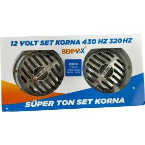 Hella Tipi Süperton 12V Korna + Titreşim Röleli 1 Adet Fiyatıdır