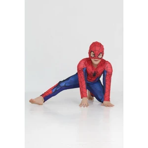 Miniğimin Cicileri Örümcek Adam Maskeli Erkek Çocuk kostüm - Kırmızı