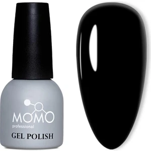 Momo Professional Kalıcı Oje K001 Siyah 14 ml Yoğun Renk Pigmenti ile Uzun Süre Kalıcı
