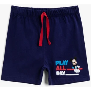Mickey Mouse Şort Lisanslı Pamuklu