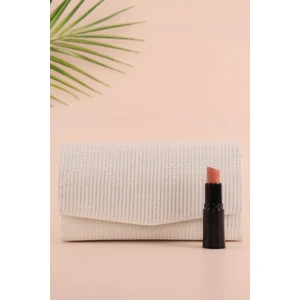 Weem Bag 201 Çizgili Çupra Minik Zarf Abiye Çanta | Modern ve Zarif Tasarım