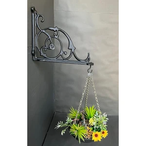 ÇİÇEK ASKISI    ANTik tarzda   Dökme  demir    Sm  typ