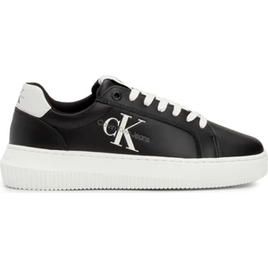 Calvin Klein CHUNKY CUPSOLE MONO LTH W Siyah Kadın Sneaker