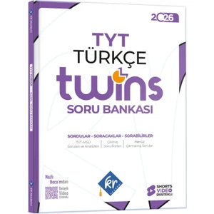 Tyt Twins Türkçe Soru Bankası Kr Akademi Yayınları