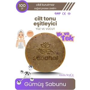 Gümüş Sabunu - Cilt Tonu Dengeleyici ve Sivilcelere Karşı Doğal Sabun 100 gr