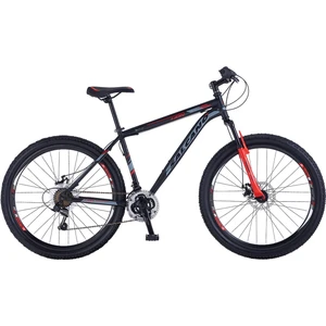 Lion 26 Md 15" Jant Bisiklet Siyah Kırmızı Gri