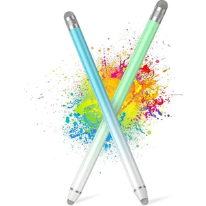 Adet Evrensel Dokunmatik Kalem, Yüksek Hassasiyetli Fiber Uçlar, Iphone/samsung Tablet ve Tüm Dokunmatik Ekranlara Uygun - A (Yurt Dışından)