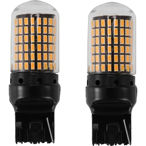 2x 7440 Canbus Süper Parlak Hatasız LED Ampul T20 W21W 144 Smd Amber Geri Vites Sinyal Lambası Için (Yurt Dışından)
