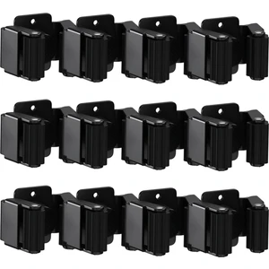 12 Parça Süpürge ve Paspas Askısı, Ağır Hizmet Tipi Bahçe Alet Düzenleyici Rafı Tırmık ve Kürek Sapı, Paslanmaz Çelik Paspas Askısı (Yurt Dışından)