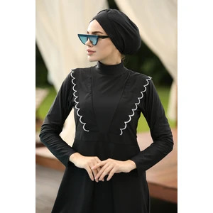 Remsa Mayo Tasarım Likralı Tam Kapalı Tesettür Mayo Melek Remsa Mayo R034